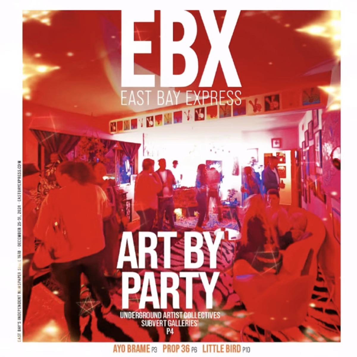 East Bay Express - FREE*PARTY Cover