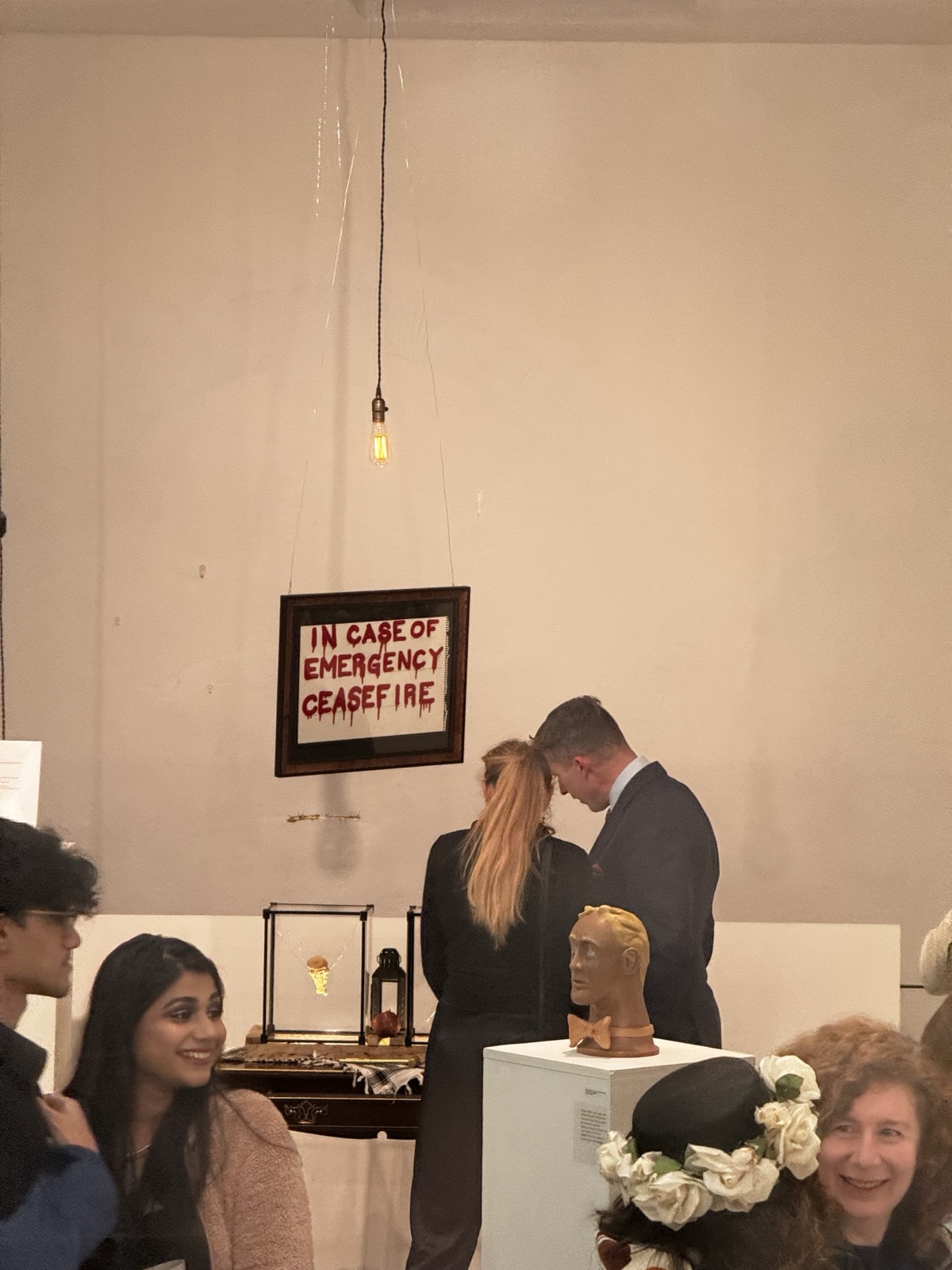 Meditations in an Emergency — exhibition opening