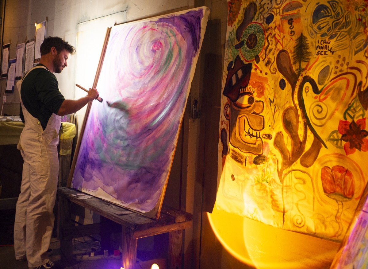 Oakland Art Library — Blacklight