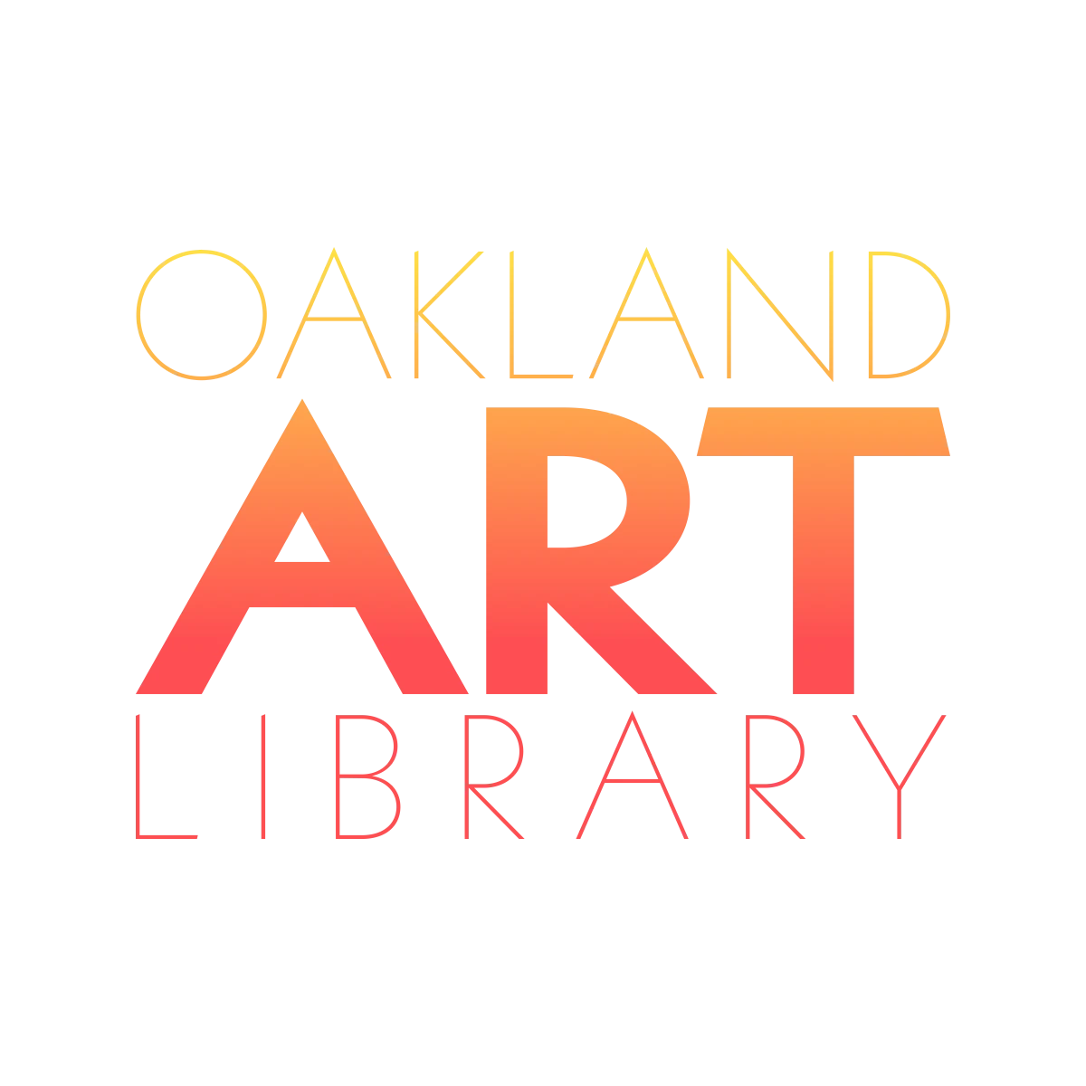 Oakland Art Library logo by c.weird