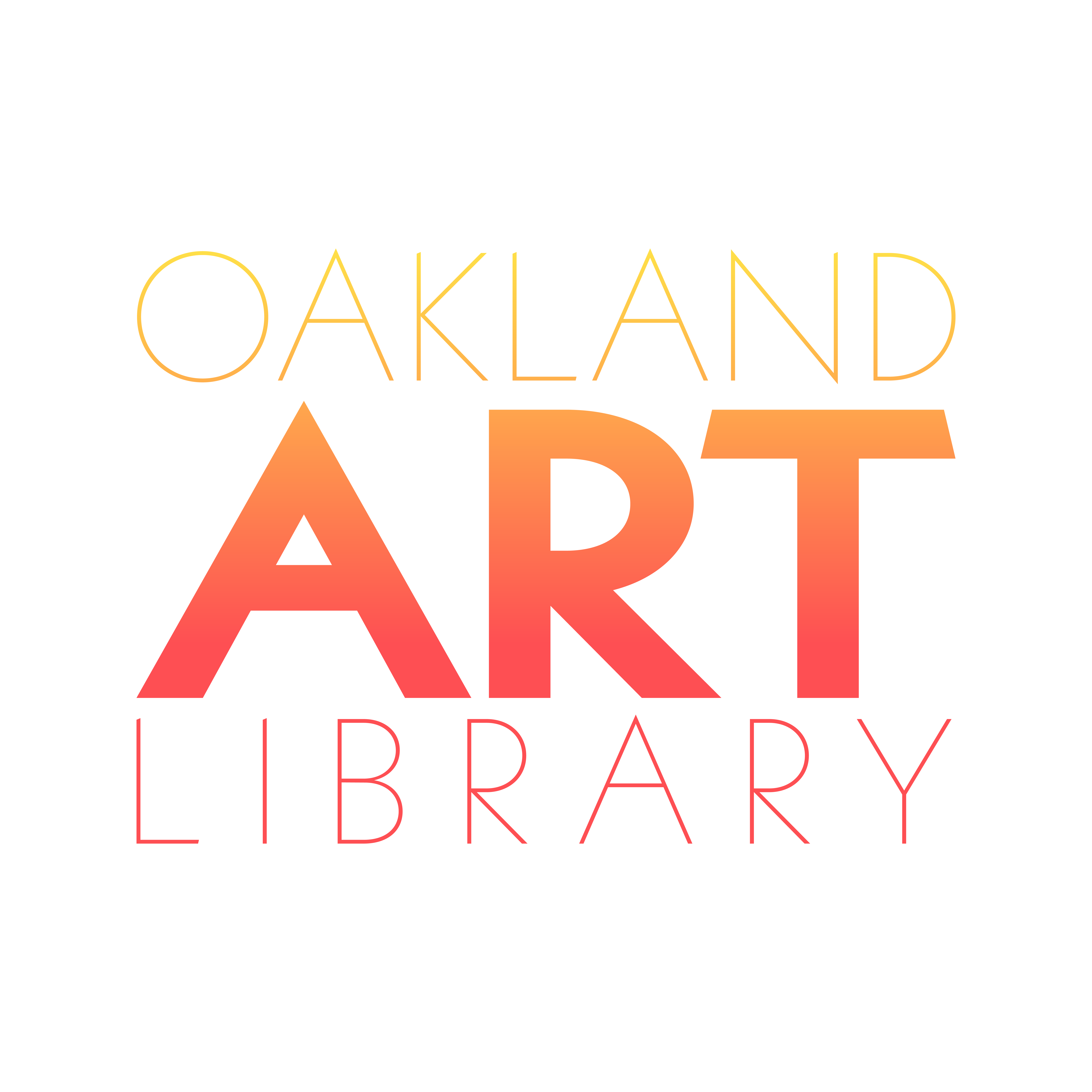 Oakland Art Library logo by c.weird