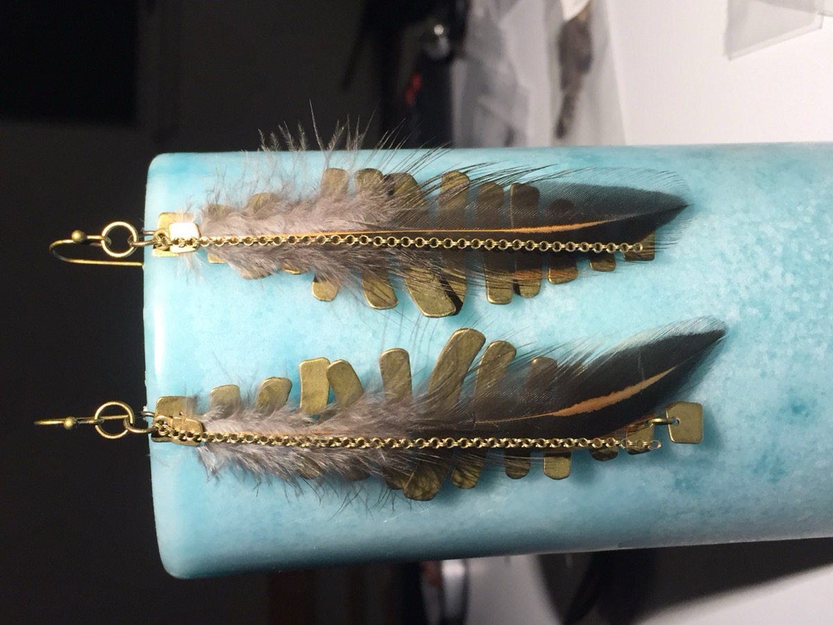 Feather Earrings