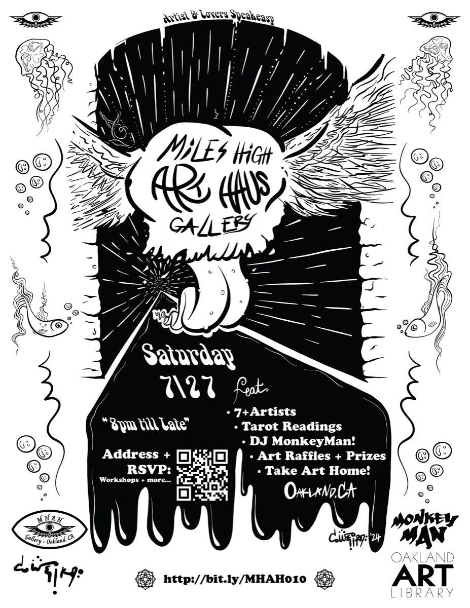 MHAH Gallery event poster by c.weird — Oakland