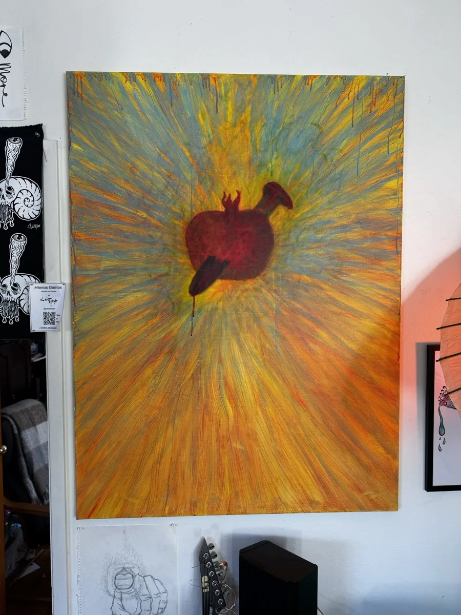 Hieros Gamos — painting by c.weird