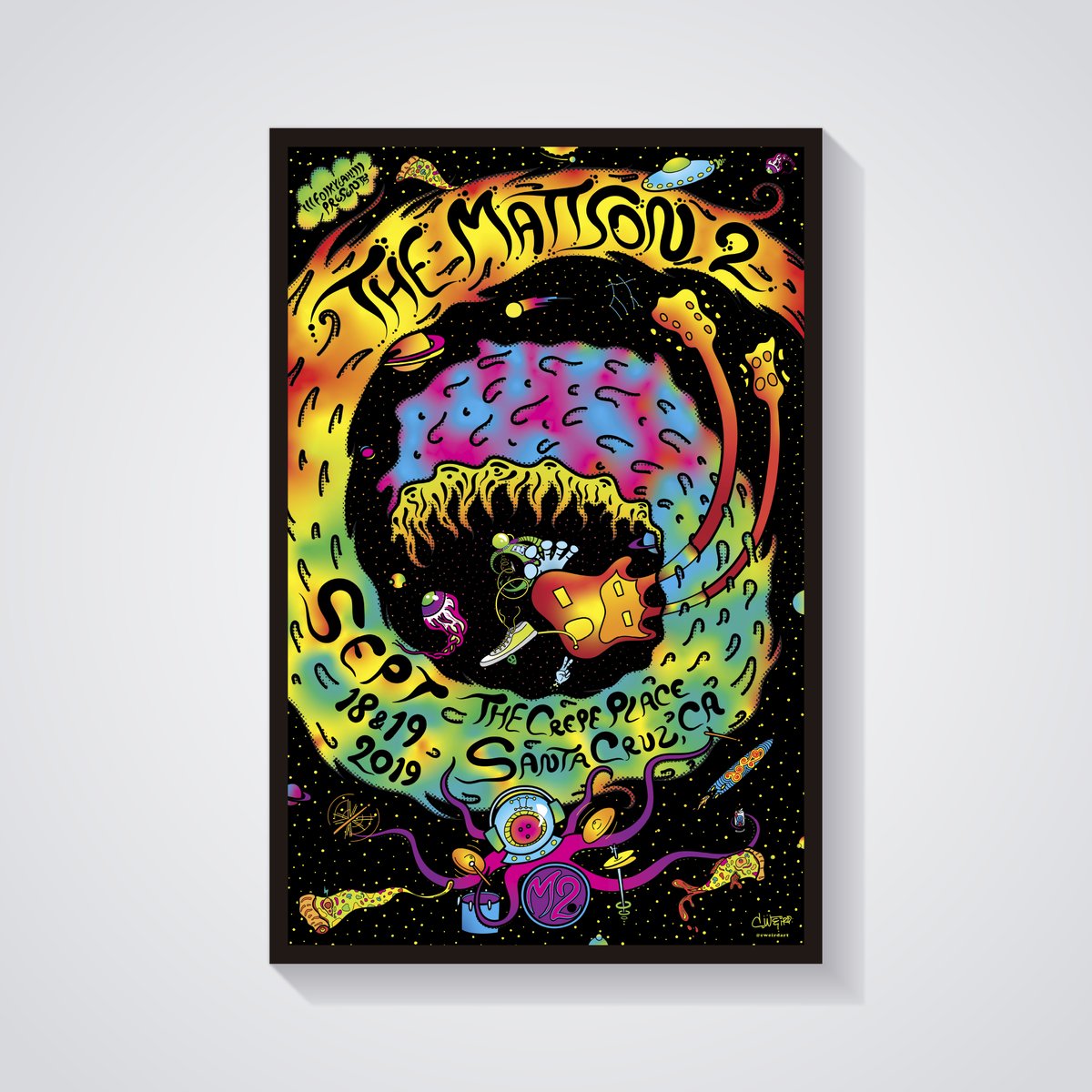 The Mattson 2 concert poster by c.weird — Santa Cruz