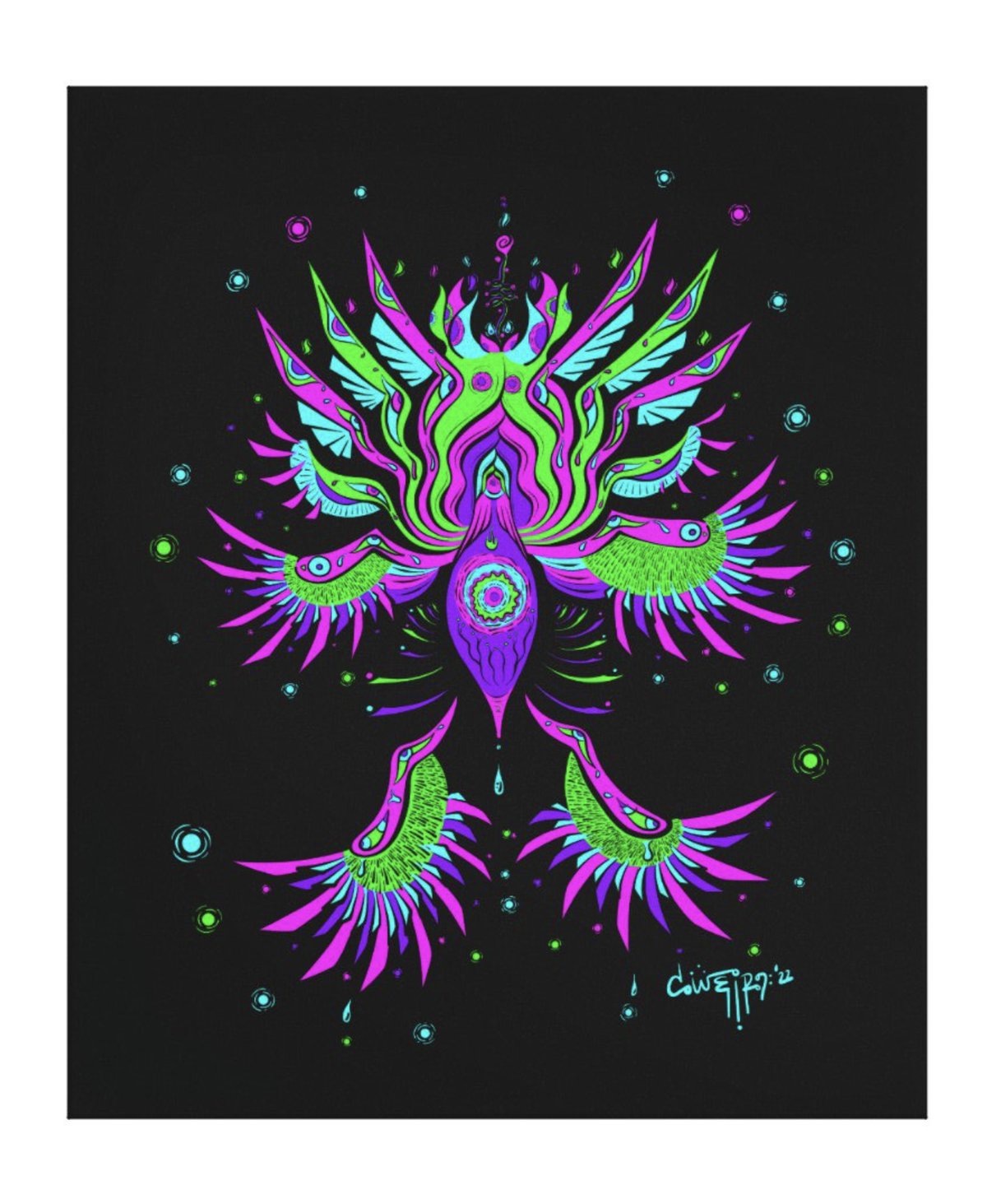 Seraph_0001 — Canvas Print